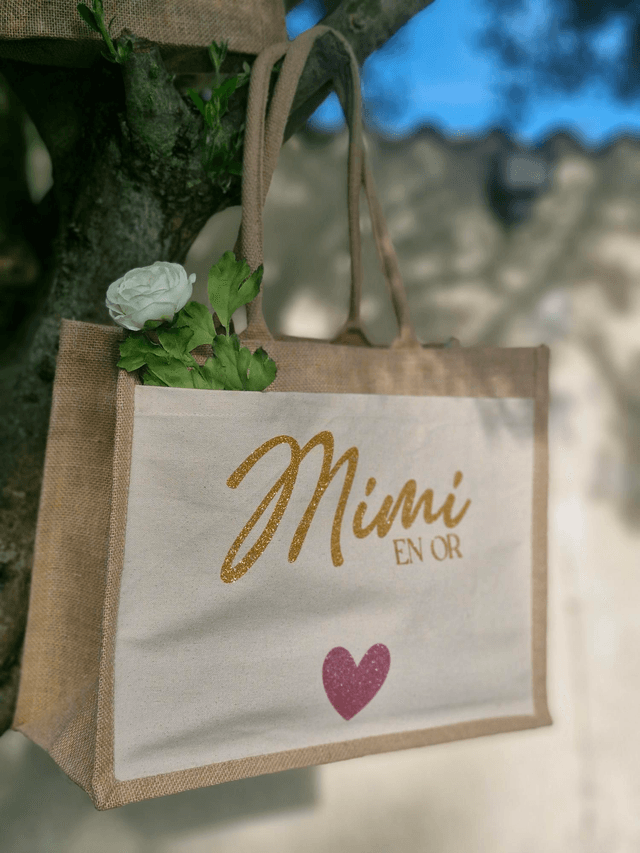 Cabas &quot;Mimi en or&quot;