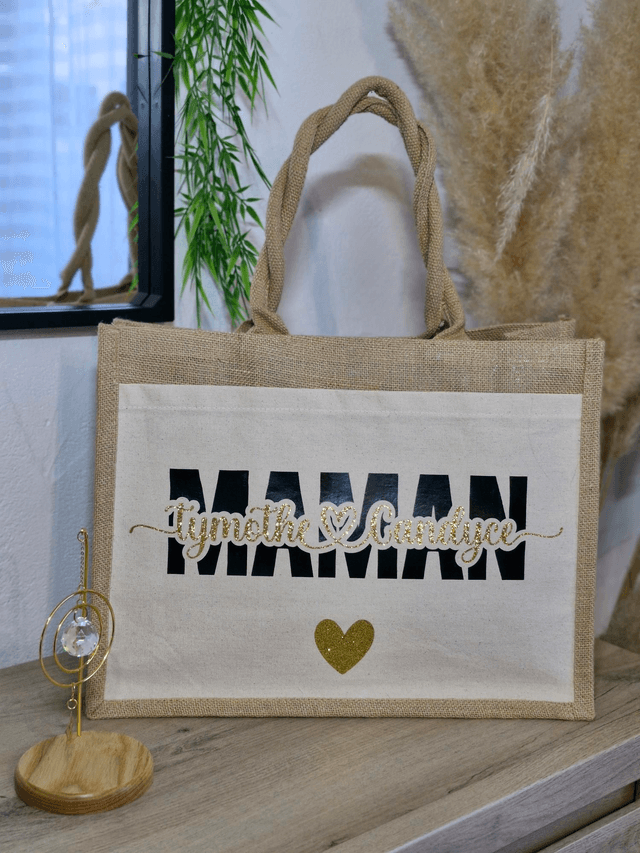 CABAS MAMAN (avec prénoms)